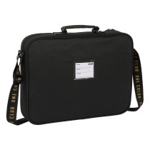 School Satchel Real Madrid C.F. Black 38 x 28 x 6 cm