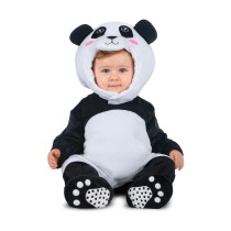 Verkleidung für Babys My Other Me Schwarz Weiß Panda (4 Stücke)