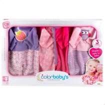 Kleidung für Puppen Colorbaby 3 Stücke 6 Stück