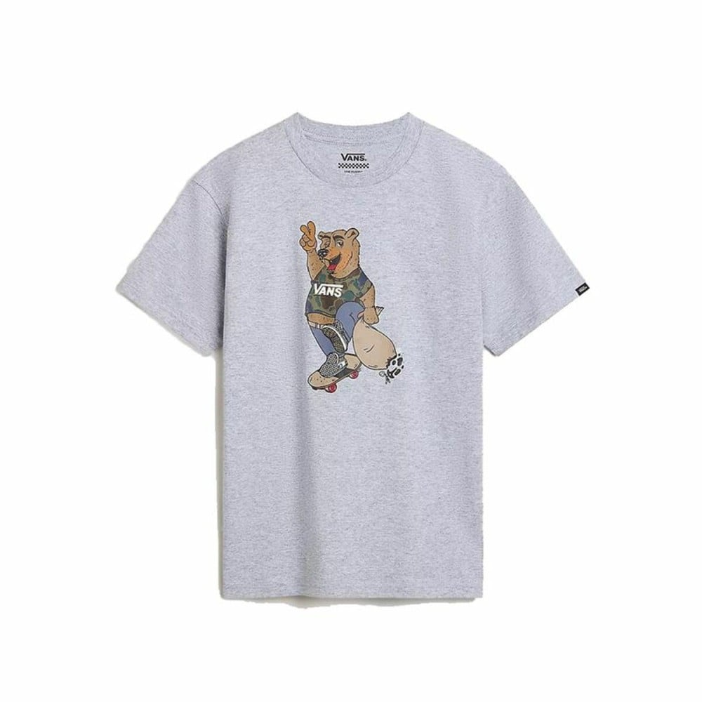 Kurzarm-T-Shirt für Kinder Vans Peace Oso Crew Grau
