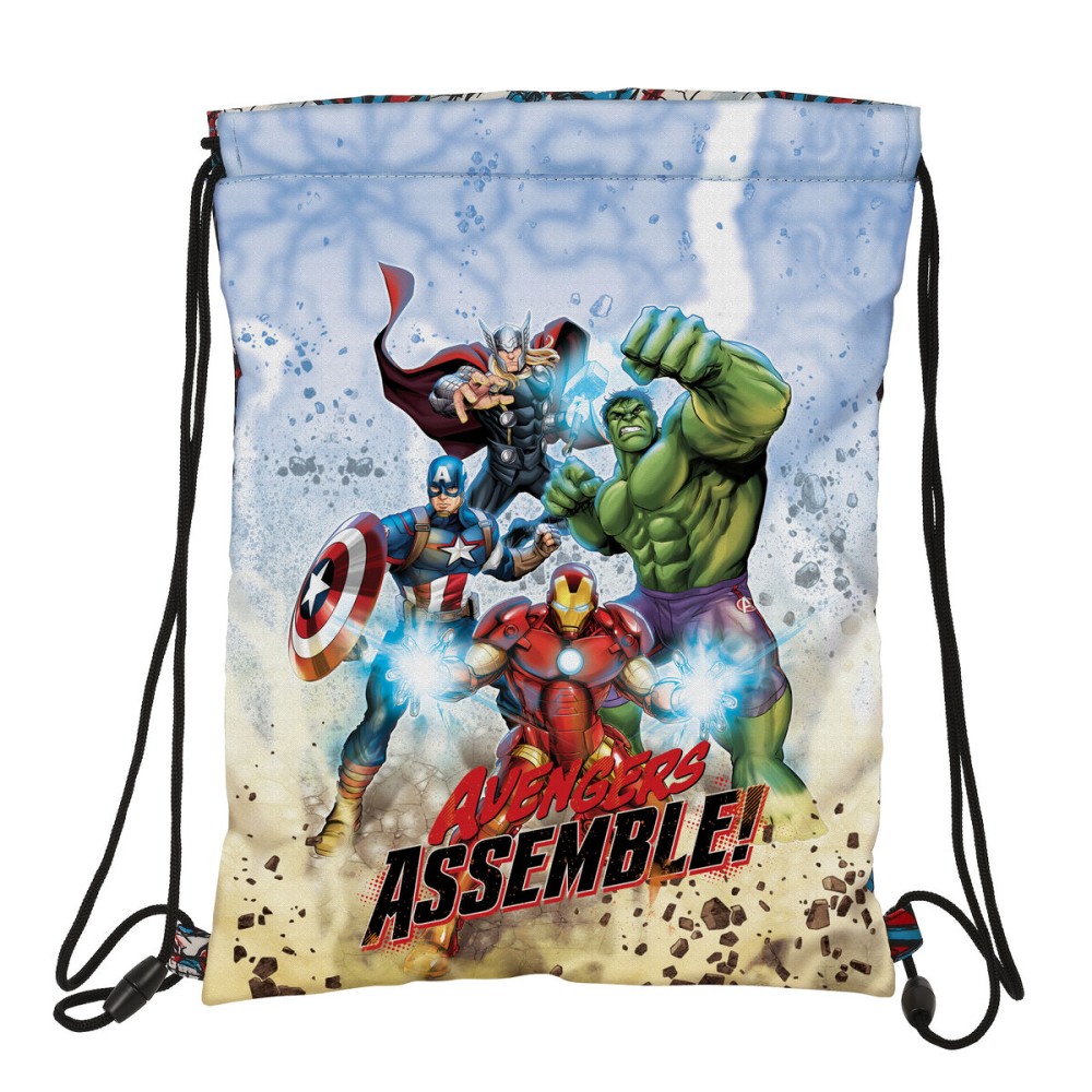 Sac à dos serré par des ficelles The Avengers Forever Multicouleur 26 x 34 x 1 cm