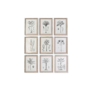 Cadre DKD Home Decor Verre Bois MDF 35 x 1,8 x 45 cm