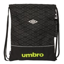 Sac à dos serré par des ficelles Umbro Lima Noir 35 x 40 x 1 cm