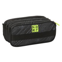 Dreifaches Mehrzweck-Etui Nerf Get ready Schwarz 21,5 x 10 x 8 cm