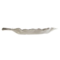 Centre de Table Home ESPRIT Argenté Aluminium 37 X 18 X 4 cm
