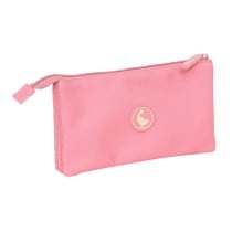 Trousse Fourre-Tout Triple El Ganso Marsala Rose 22 x 12 x 3 cm