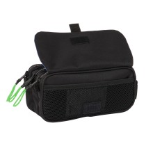 Trousse Fourre-Tout Triple Kelme Royal Bleu Noir 21,5 x 10 x 8 cm