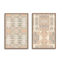 Cadre Home ESPRIT Coton Bois d'acacia 75 x 3 x 105 cm