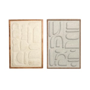Bild 3D Home ESPRIT Baumwolle Akazienholz 75 x 3 x 105 cm