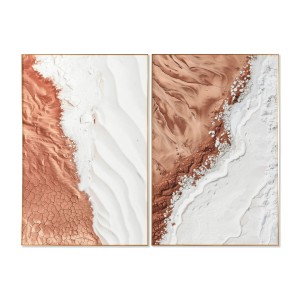 Cadre Home ESPRIT Aluminium Bois MDF 80 x 3,5 x 120 cm
