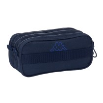 Dreifaches Mehrzweck-Etui Kappa Blue night Marineblau 21,5 x 10 x 8 cm