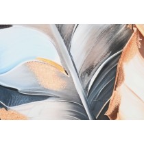 Painting Home ESPRIT Aluminium MDF Wood 80 x 3,5 x 120 cm