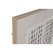 Cadre 3D Home ESPRIT Jute polystyrène 90 x 4 x 120 cm
