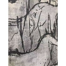 Cadre Home ESPRIT Jute polystyrène 140 x 4 x 100 cm