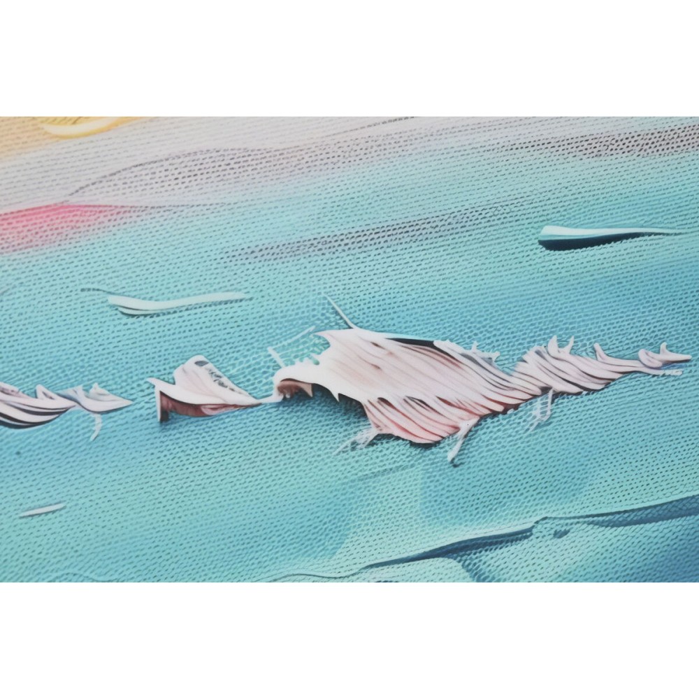 Painting Home ESPRIT Aluminium MDF Wood 80 x 3,5 x 120 cm
