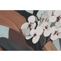 Cadre Home ESPRIT Aluminium Bois MDF 80 x 3,5 x 120 cm
