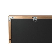 Cadre Home ESPRIT Aluminium Bois MDF 80 x 3,5 x 80 cm