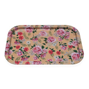 Plateau Versa Fleurs 23 X 1,5 X 34 CM