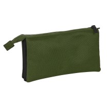 Trousse Fourre-Tout Triple Safta Dark forest Noir Vert 22 x 12 x 3 cm