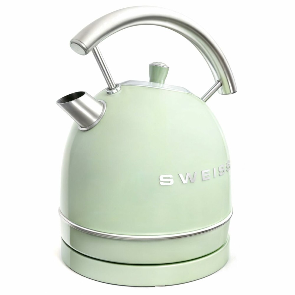 Wasserkocher Sweiss KTL7 grün Edelstahl 2200 W 1,8 L