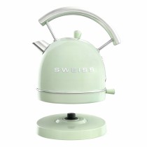 Wasserkocher Sweiss KTL7 grün Edelstahl 2200 W 1,8 L