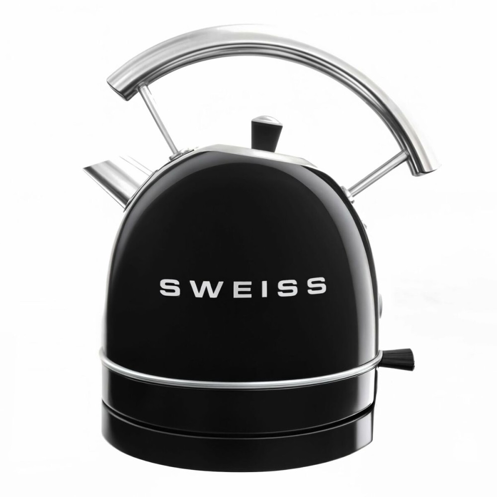 Bouilloire Sweiss KTL9 Noir Acier inoxydable 2200 W 1,8 L