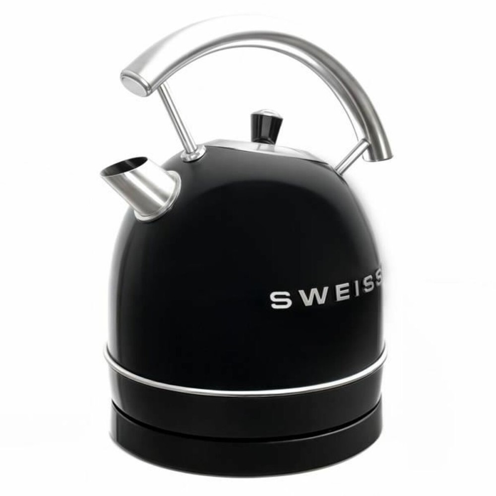 Bouilloire Sweiss KTL9 Noir Acier inoxydable 2200 W 1,8 L