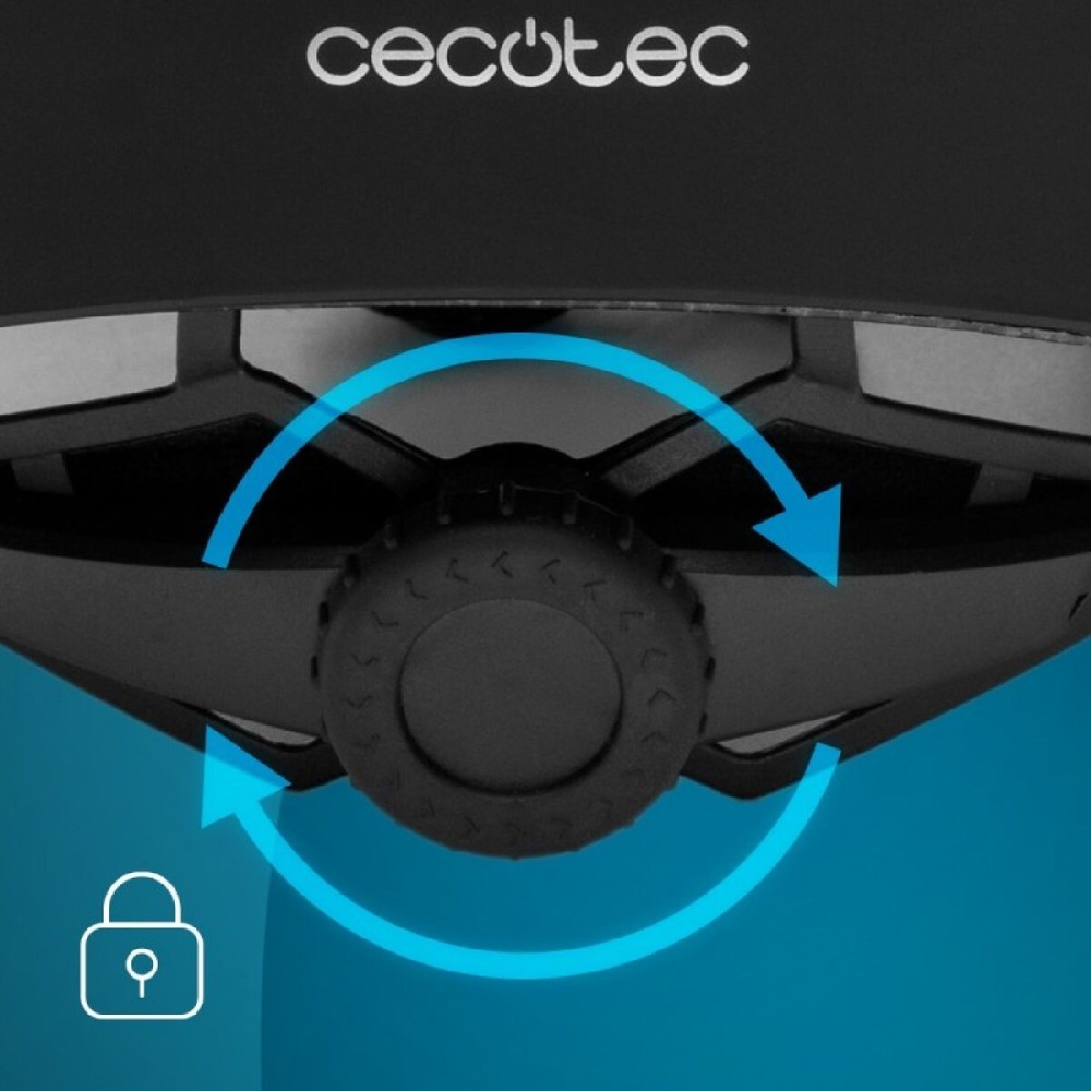 Casque de Cyclisme pour Adultes Cecotec BrainGuard 58-61 cm Noir