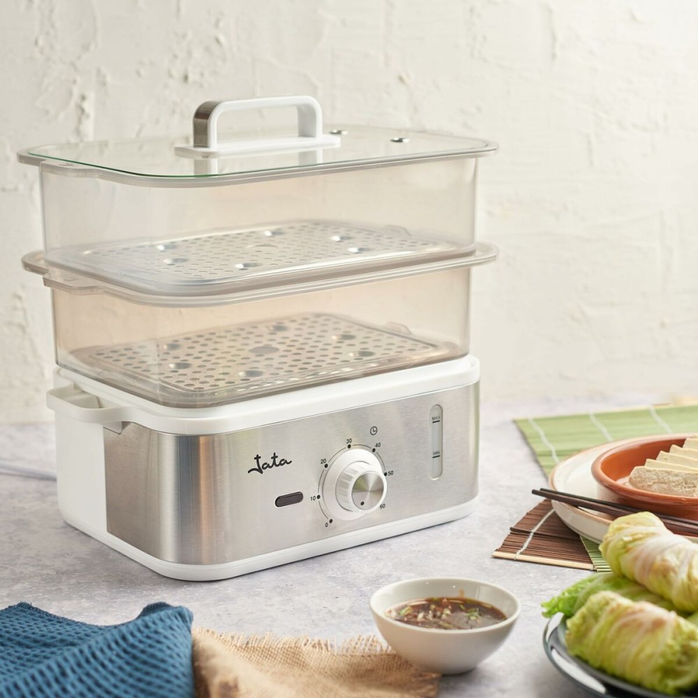 Food Steamer JATA CV623 Plastic 800 W