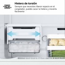Réfrigérateur Combiné LG GTBV22PYGKD 145 Acier