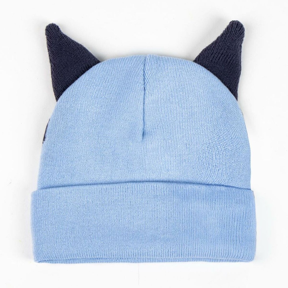 Kindermütze Bluey Blau Handschuhe