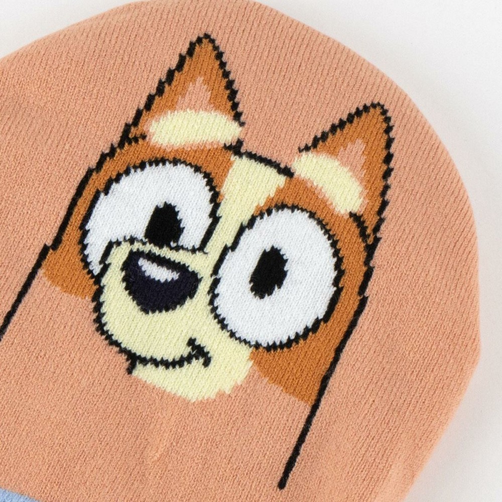 Bonnet enfant Bluey Bleu Réversible