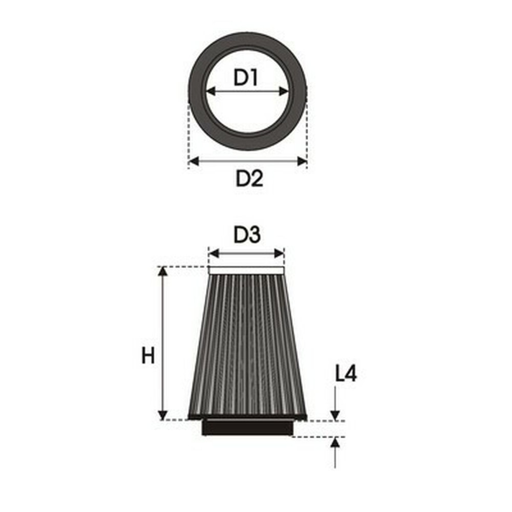 Luftfilter Green Filters K1.80