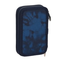 Plumier double Batman Legendary Blue marine 12.5 x 19.5 x 4 cm (28 Pièces)