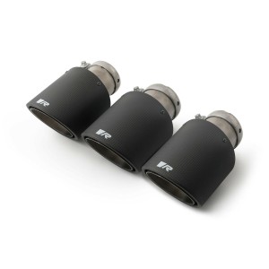 Tube d'échappement Remus REM003670CSRX Ø 102 MM Fibre de Carbone 3 Unités