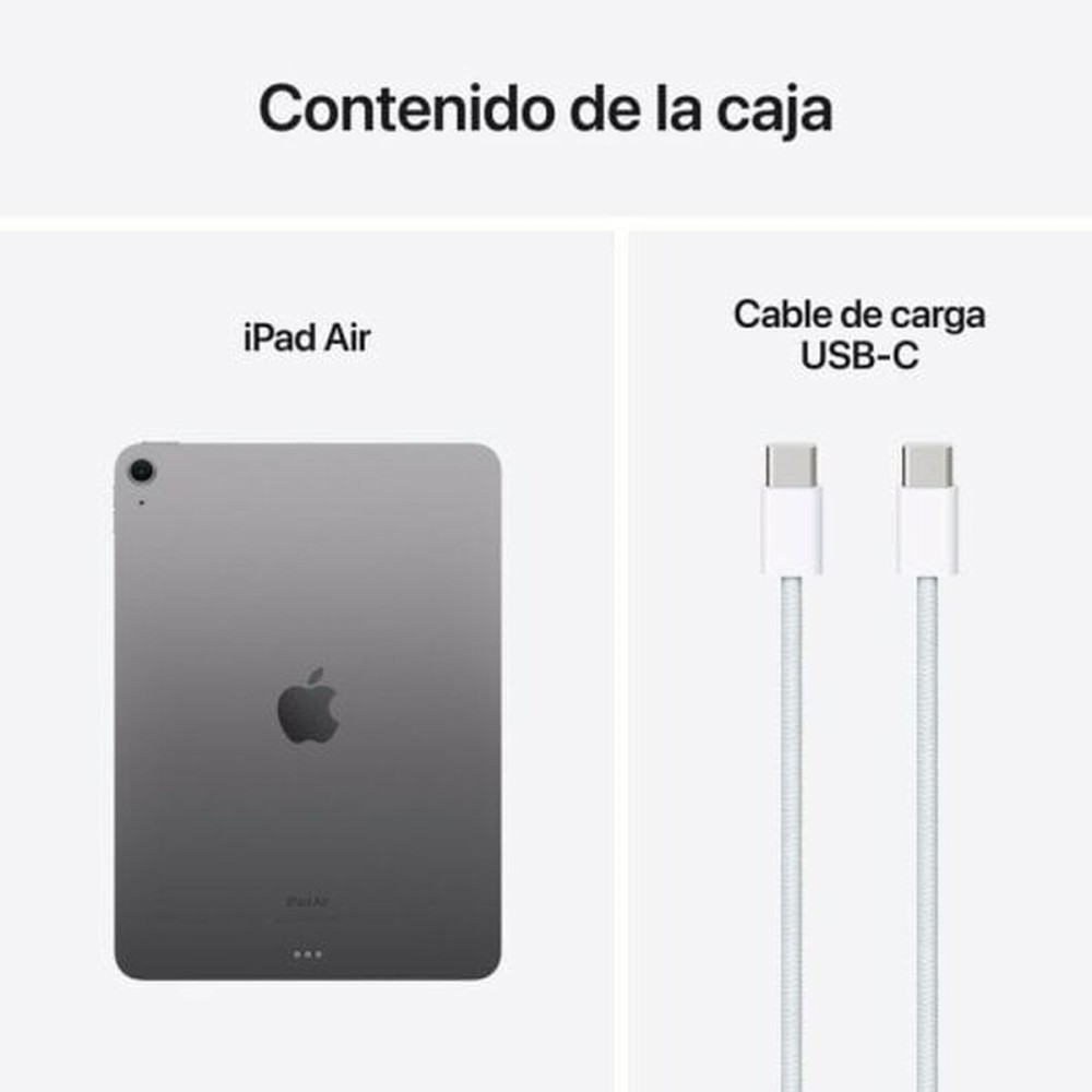 Tablet Apple iPad Air 2024 11" M2 8 GB RAM 256 GB Grau