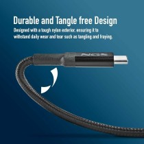 Support pour Ordinateur Portable NGS KNOT-AC 1 m Noir