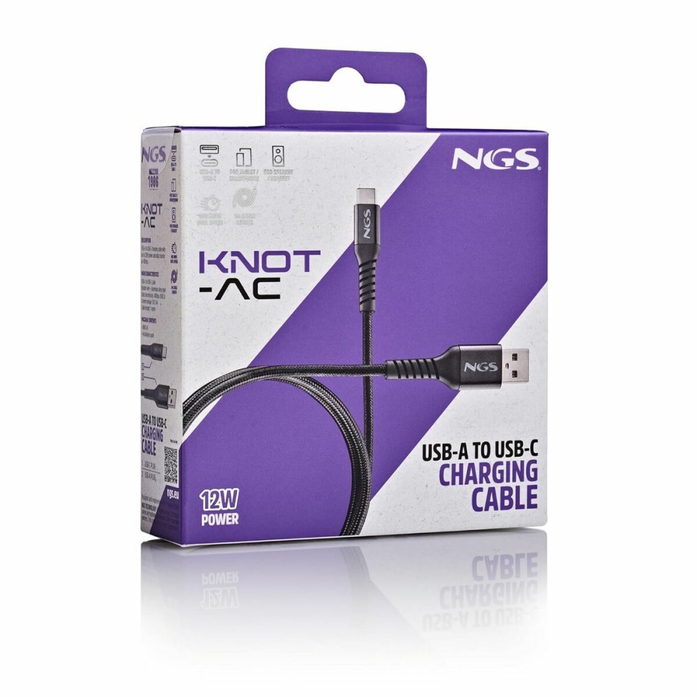 Support pour Ordinateur Portable NGS KNOT-AC 1 m Noir