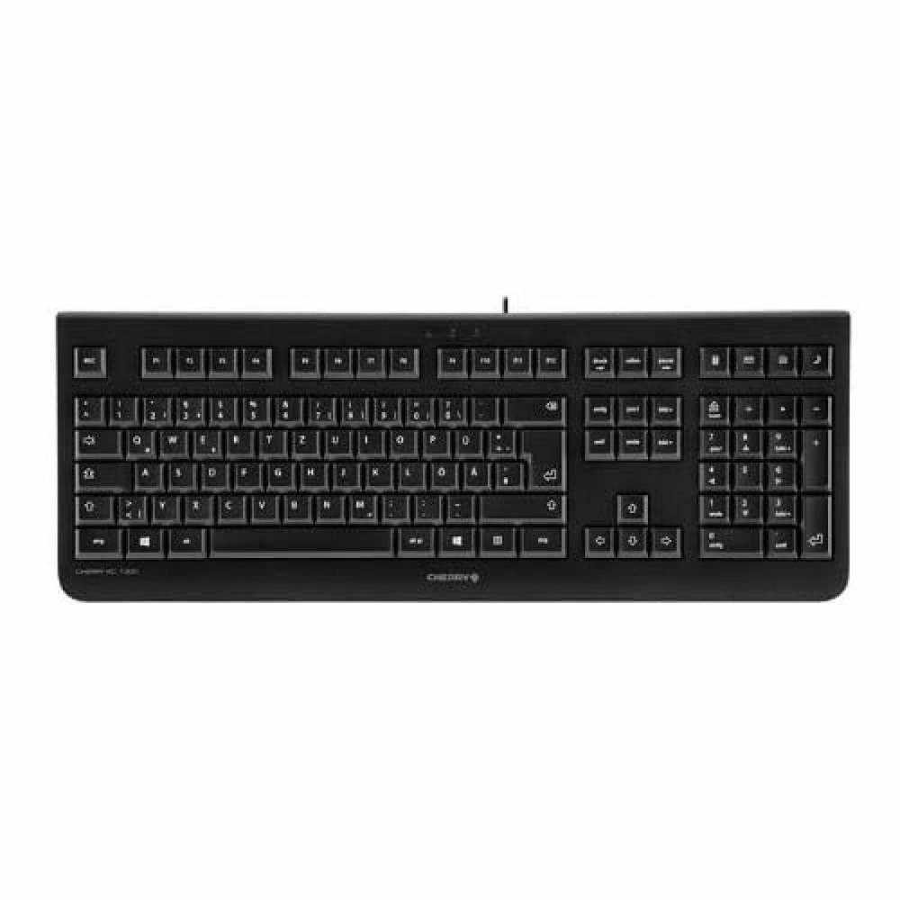 Tastatur Cherry JK-0800FR-2 Schwarz Qwerty Spanisch AZERTY
