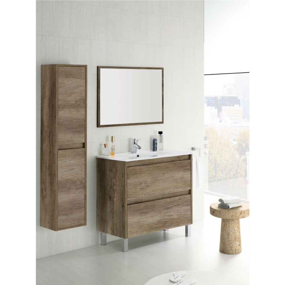 Schrank Forés Braun Melamine 30 X 25,5 X 140 CM