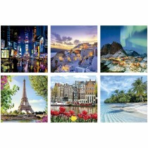 Puzzle Educa 3D 216 Pièces (6 Unités)