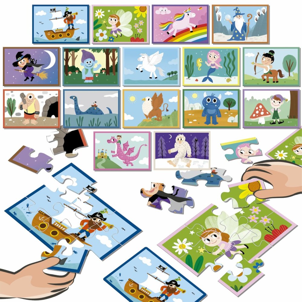Puzzle Educa Battle Jr Fantasy 144 Stücke