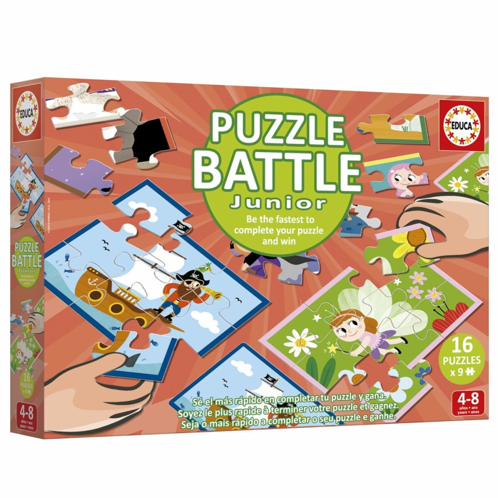 Puzzle Educa Battle Jr Fantasy 144 Stücke