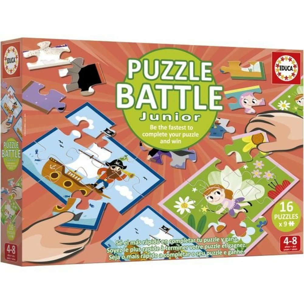 Puzzle Educa Battle Jr Fantasy 144 Stücke