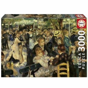 Puzzle Educa Baile en el Moulin De La Galette 3000 Stücke