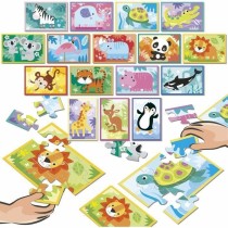 Puzzle Educa Battle Jr Animales 144 Stücke