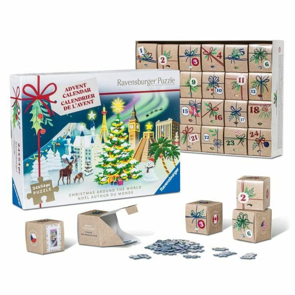 Puzzle Ravensburger Advent Calendar 54 Stücke