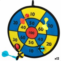 Velcro Dartboard with Ball Colorbaby Ø 29,5 cm (12 Units)