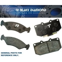 Plaquettes de frein Black Diamond BDPP1056 Ford Ranger (11 ) 2.2 Td 2198cc Ford Ranger (11 ) 3.2 Td 3198cc