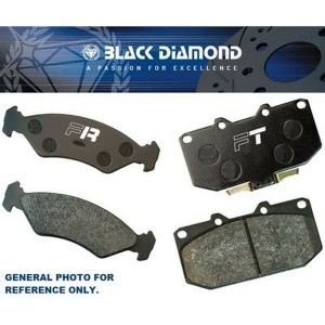 Plaquettes de frein Black Diamond BDPP1056 Ford Ranger (11 ) 2.2 Td 2198cc Ford Ranger (11 ) 3.2 Td 3198cc